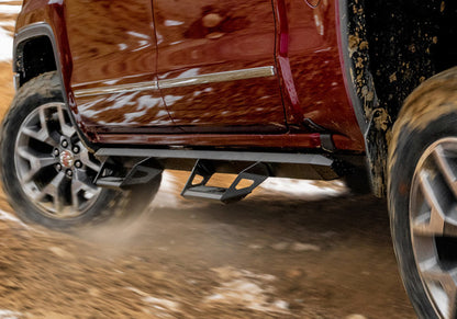 N-Fab Predator Pro Step System 05-18 Toyota Tacoma Access Cab - Tex Black