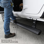 RealTruck 18-24 Jeep Wrangler 4dr VoltStep Electric Running Board Kit - Bedliner Coating