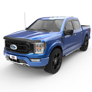 EGR 2021+ Ford F150 Superguard Hood Shield - Matte Black (303581)