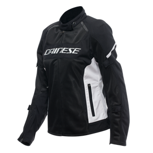 Dainese Air Frame 3 Tex Jacket Womens Black/White/White Size - 50