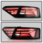 Spyder Apex 13-17 Audo A5 / S5 / RS5 (Factory LED) LED Tail Lights - Blk (ALT-YD-AA513LED-SEQGR-BK)