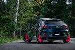 MBRP 19-23 Mazda 3 Hatchback T304SS 2.5in Axle-Back, Dual Rear Exit Street Profile