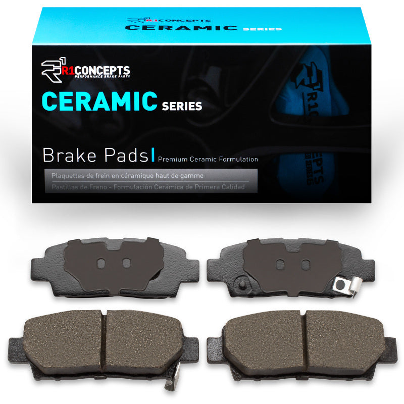 R1 95-99 Toyota Avalon Hybrid Rear Ceramic Brake Pads