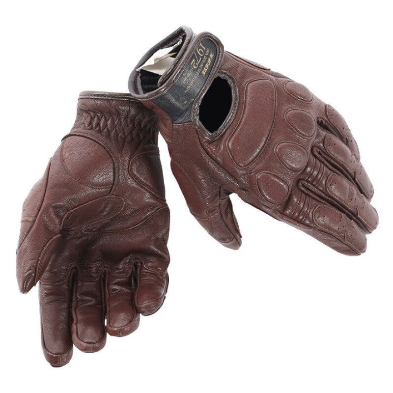 Dainese Blackjack Unisex Gloves Dark Brown - Medium