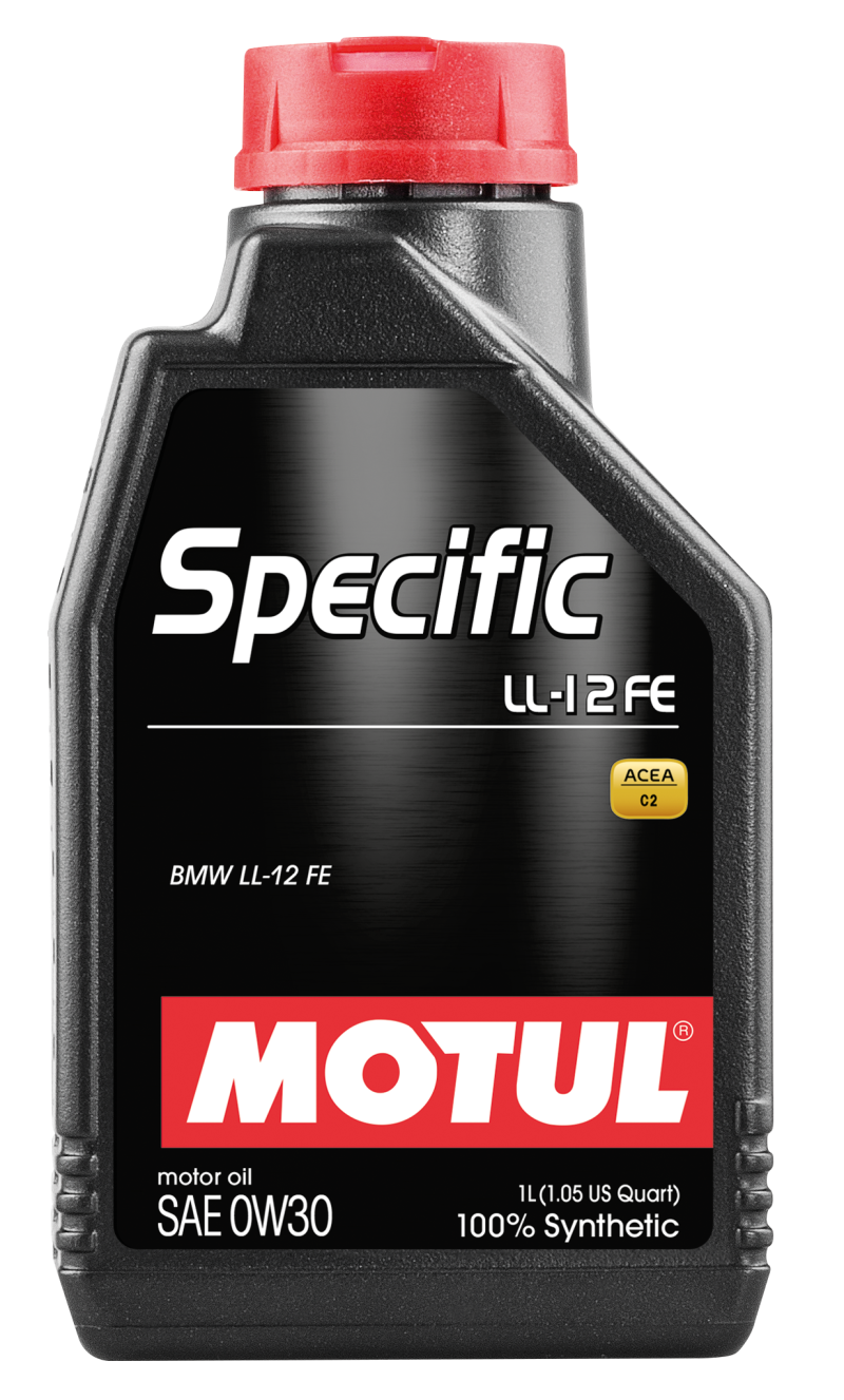 Motul 1L 100% Synthetic High Performance Engine Oil ACEA C2 BMW LL-12 FE+ 0W30