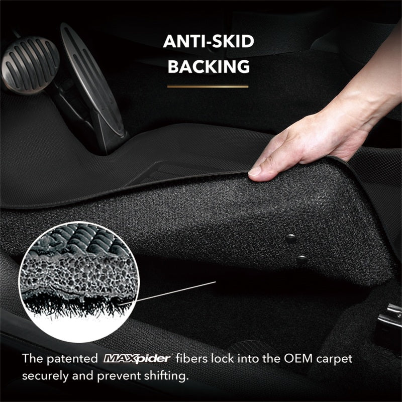 3D MAXpider 11-19 Infiniti Q70 / M37 Kagu Black Full Set