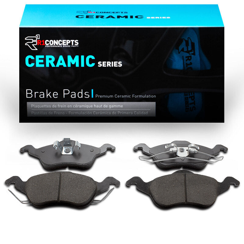 R1 00-04 Ford Focus Front Ceramic Brake Pads