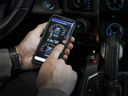 aFe Scorcher Blue Bluetooth Power Module 16-18 Nissan Titan XD V8-5.0L (td)
