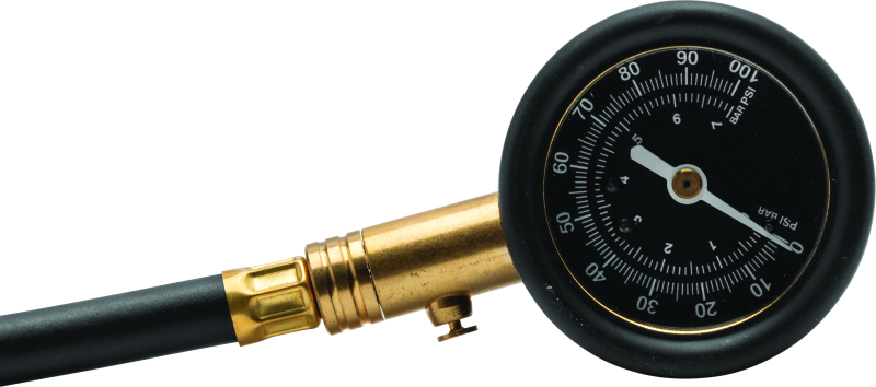 BikeMaster Dual Tire Gauge 100 PSI