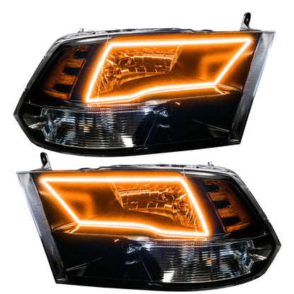 Oracle Lighting 09-18 Ram 1500 Sport Pre-Assembled w/Switchback Halo Headlights