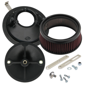 S&S Cycle 36-92 BT/57-90 Sportster Models w/ Super E/G Carbs Universal Stealth Air Cleaner Kit