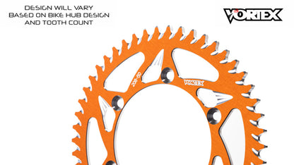 Vortex Racing 36 Tooth 520 Rear Sprocket - Orange