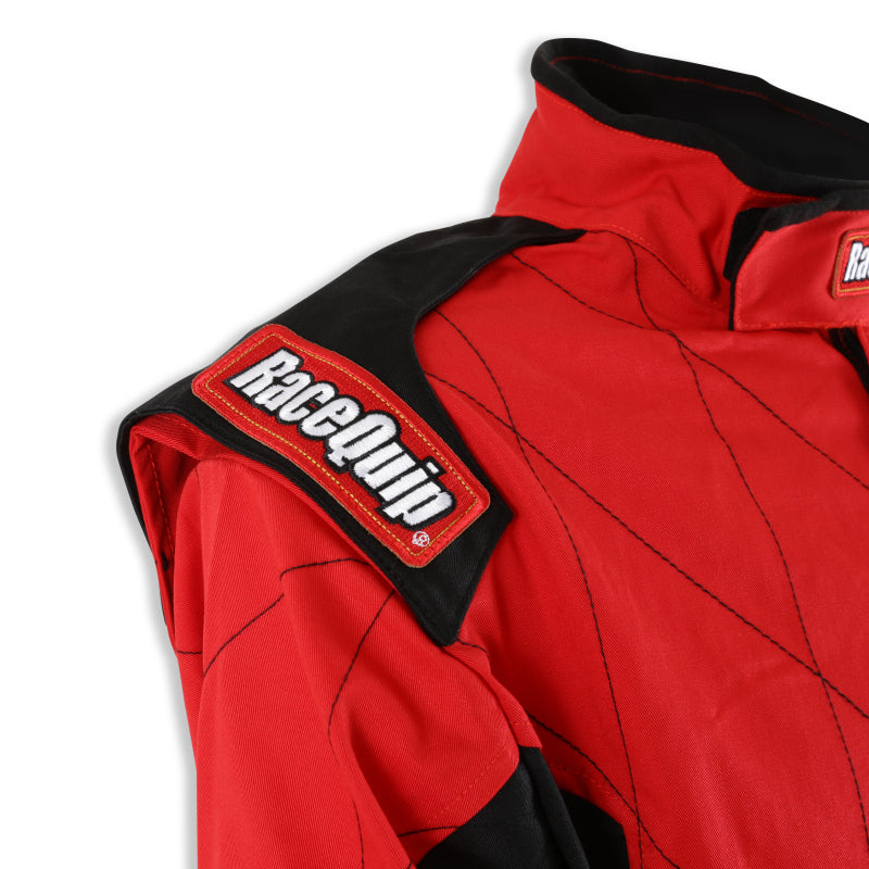 RaceQuip Red Chevron-1 Suit - SFI-1 XL