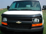 Stampede 2003-2014 Chevy Express 1500 Vigilante Premium Hood Protector - Smoke