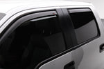 EGR 15+ Ford F150 Super Cab In-Channel Window Visors - Set of 4 - Matte (573475)