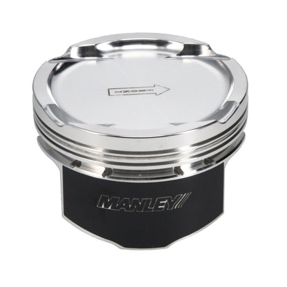 Manley 08+ Mitsubishi Evo X (4B11T) 94mm Stroker 86.5mm +0.5mm Bore 9.0:1 Dish Piston Set with Rings