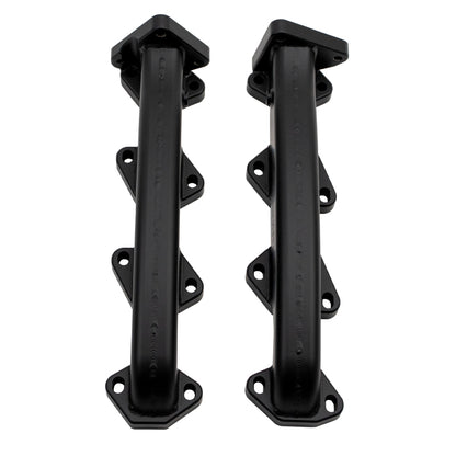 Wehrli 01-04 Duramax LB7 Billet Exhaust Manifold & SS Up Pipes w/ Gaskets and ARP Hardware
