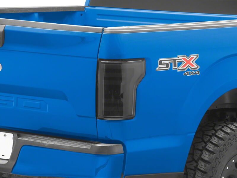 Raxiom 15-20 Ford F-150 RBX LED Tail Lights- Black Housing- Smoked Lens