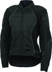 FIRSTGEAR Reflex Mesh Jacket Black - Women Large