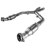 Kooks 05-10 Ford Mustang GT 4.6L 3V Auto/Manual 3in x 3in Race Exhaust Cat X Pipe Kooks HDR Req