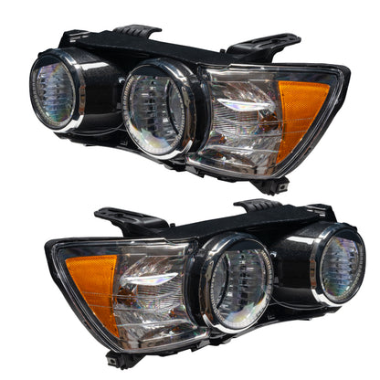Oracle 12-15 Chevy Sonic Pre-Assembled SMD Headlights - ColorSHIFT w/ Simple Controller