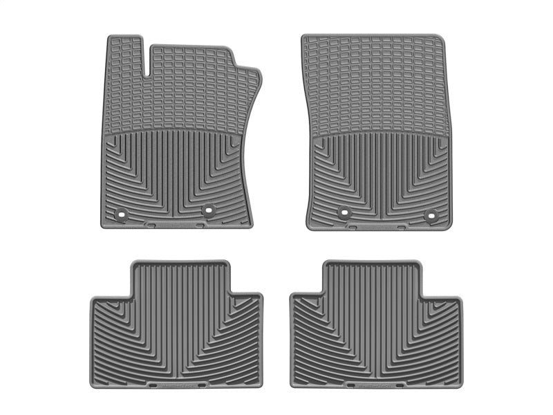 WT Rubber Mats - Rear - Grey