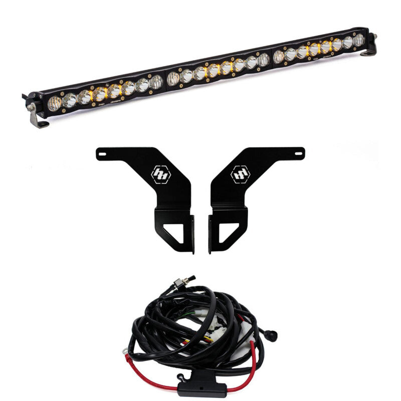 Baja Designs 2016+ Toyota Tacoma S8 30 inch Front Bumper Kit