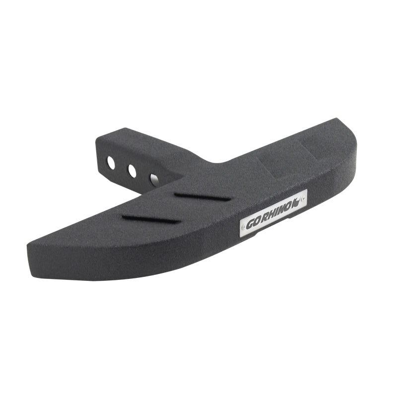 Go Rhino RB10 Slim Hitch Step - 18in. Long / Universal (Fits 2in. Receivers) - Bedliner Coating