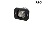 Diode Dynamics Stage Series C1 LED Pod Pro - White Flood Flush ABL Each