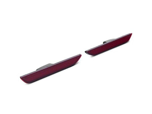 Raxiom 15-23 Ford Mustang Axial Series LED Side Marker Lights Rear- Red