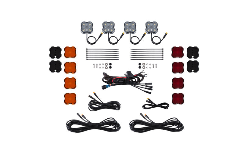 Diode Dynamic Single-Color Rock Light Installer Magnet Mount Kit (4-pack)