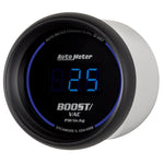 Autometer Cobalt Digital 52.4mm Black Vacuum/Boost Gauge