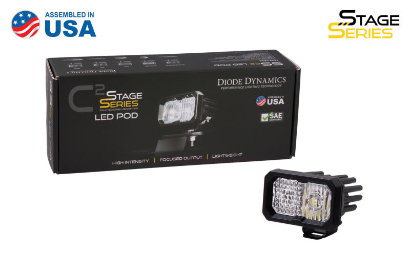 Diode Dynamics Stage Series 2 In LED Pod Pro - White Spot Standard ABL Each