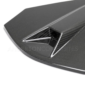 Anderson Composites 20-21 Chevrolet Corvette C8 OE Carbon Fiber Decklid Housing (w/ Backup Camera)