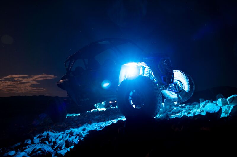 Whip It Led Rock Light 8 Pod