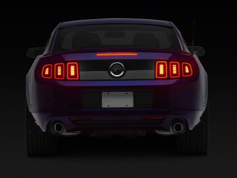 Raxiom 10-14 Ford Mustang Axial Series LED Third Brake Light- Red Lens