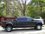 N-Fab Nerf Step 06-09 Dodge Ram 1500/2500/3500 Mega Cab 6.4ft Bed - Gloss Black - Bed Access - 3in