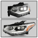 Xtune 18-21 Chevrolet Traverse Full LED HeadLight - OE Left (Signal/Side Marker Halogen)