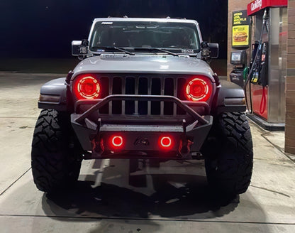 Oracle Oculus Bi-LED Projector Headlights for Jeep JL/Gladiator JT - w/ BC1 Controller