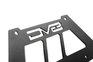 DV8 Offroad Fairlead Mounted Flip-Up License Plate Bracket