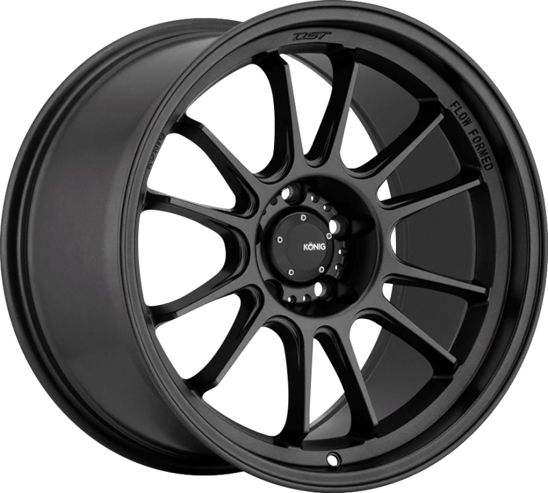 Konig Hypergram 18x12 5x114.3 ET20 Matte Black Wheel