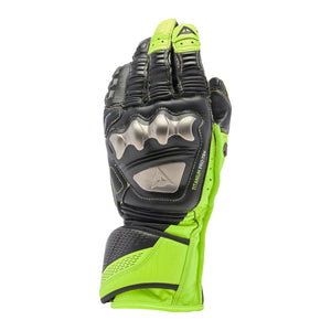 Dainese Full Metal 7 Gloves Black/Yellow Fluorescent - Large