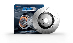 SHW 17-20 Porsche Panamera 4 3.0L w/20in Whl w/o Ceramic Brake Right Rear Slot LW Rotor (971615602G)