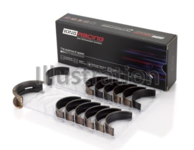 King Engine Bearings Nissan 2.5L RB25DET 24V Performance Main Bearing Set - Size STD