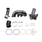 Wehrli 2006-2007 LBZ Duramax High Flow 3in Y-Bridge Kit- Gun Metal