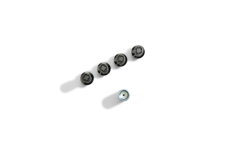 Ford Racing M14x1.5 Black Security Lug Nut Kit - Set of 4