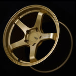 Advan GT for Porsche 18X10.0 +60 5-130 Racing Gold Metallic