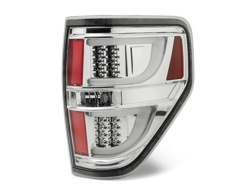 Raxiom 09-14 Ford F-150 Styleside G2 LED Tail Lights- Chrome Housing- Clear Lens