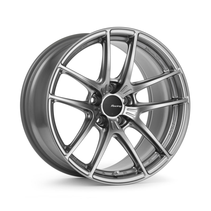 Enkei NVR5 18x7.5in / 5x114.3 BP / ET48 / 75mm Bore - Dark Hyper Silver Wheel
