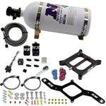 Nitrous Express 4150 RNC Conventional Nitrous Plate Kit w/.375in Solenoid w/10lb Bottle